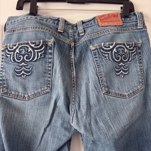 Lucky Brand Sweet N Low Bootcut Jeans Size 12 31 - Picture 8 of 10